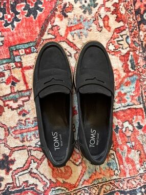 Toms Black Cara Women’s Loafers